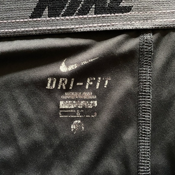 Men’s Large Gray Nike Dri-Fit Shorts - Picture 3 of 5